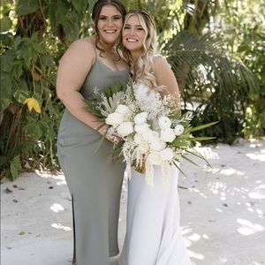 Anthropology Bridesmaid Dress